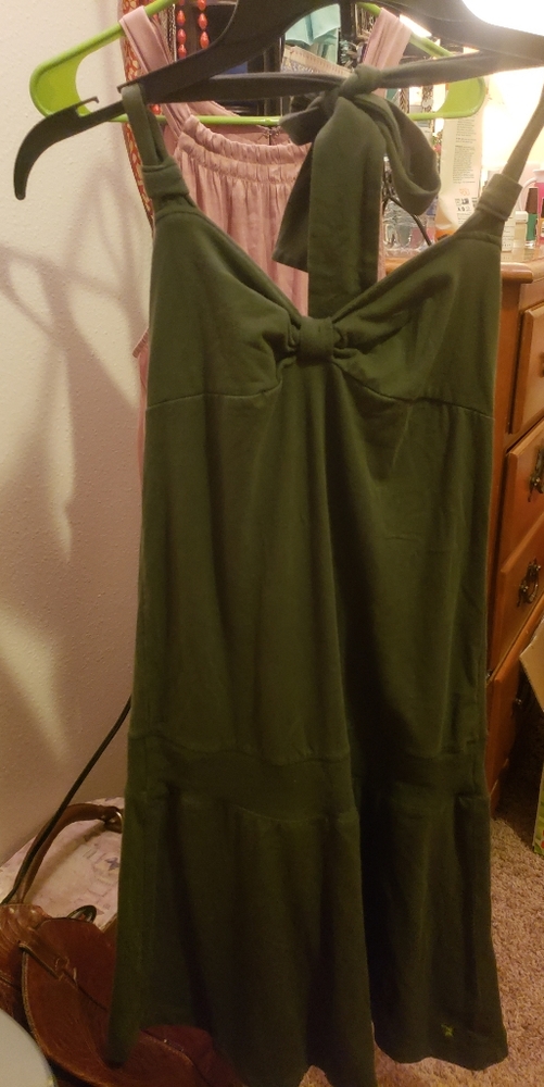 Green American eagle dress